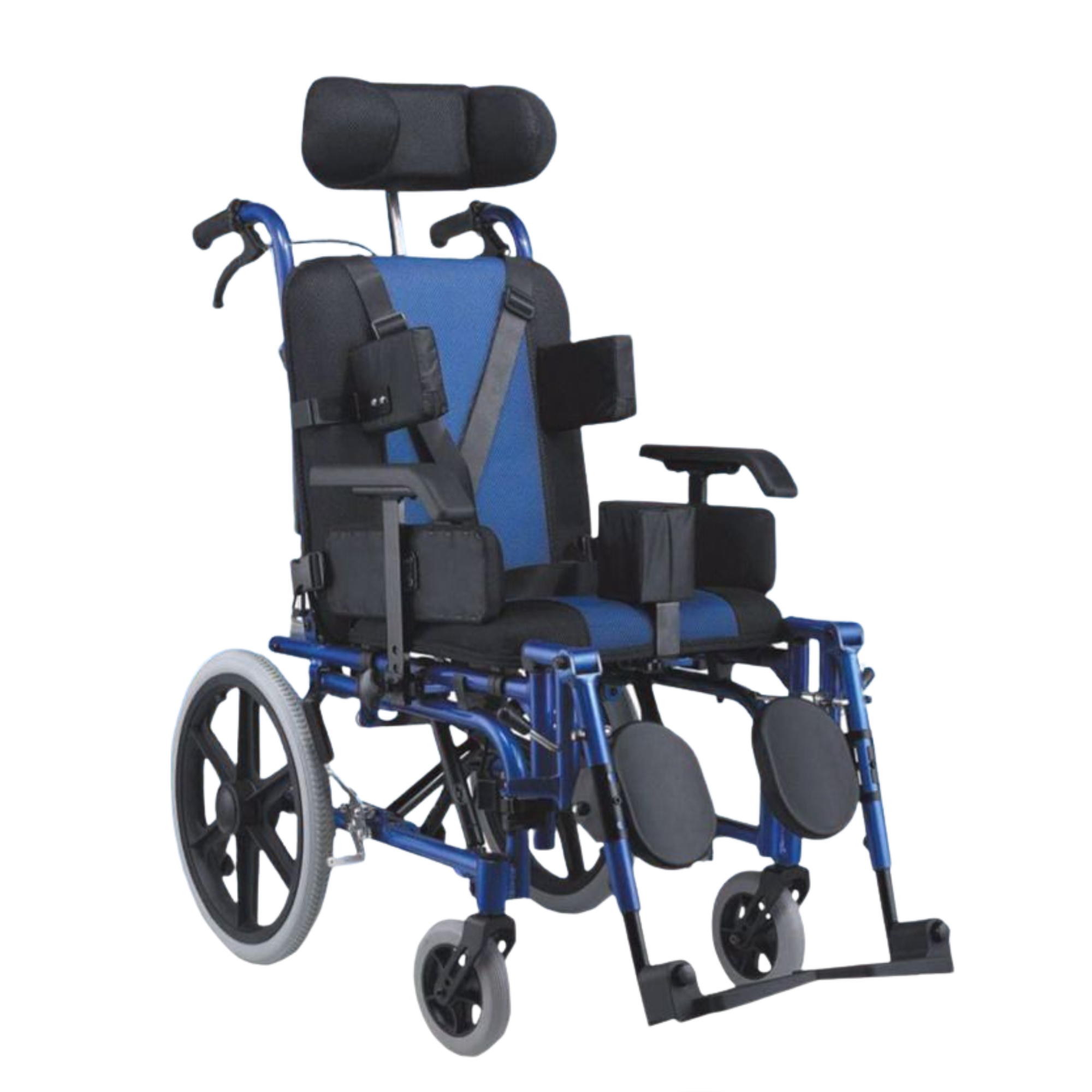 كرسي أطفال مانوال شديد الاعاقة مقاس 16 إنش ماركة yuwell